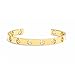 Tory Burch Pierced T Cuff Bracelet, Tory Gold