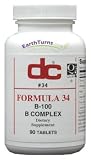 DC Labs - B-Complex B-100 (Formula 34) - 90 Tablets