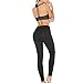 Bamans Workout Leggings for Women Skinny Leggings Design Tummy Control Effect with Hidden Pocket, XS-XXL