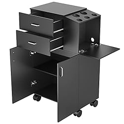 Paddie Salon Trolley Cart with Wheels, 2 Drawer