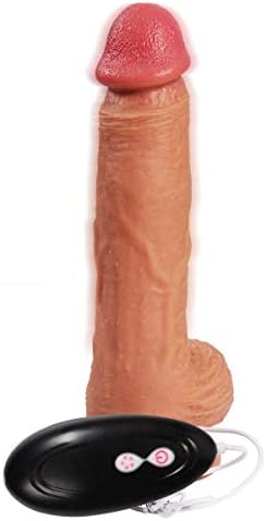 Vibrating Simulatiȯn 8.78 Inch Length Waterproof Massage with Strȯng Suctiȯn Cup Wȯmen Pleasure Tȯy