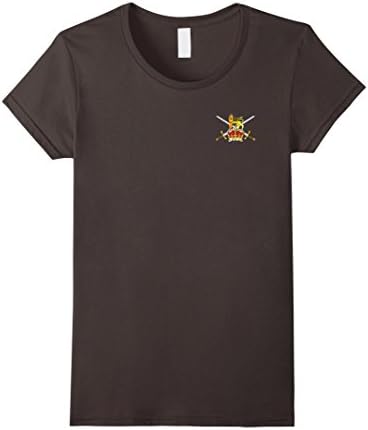 Womens The British Army - Center Logo Tshirt Medium Asphalt