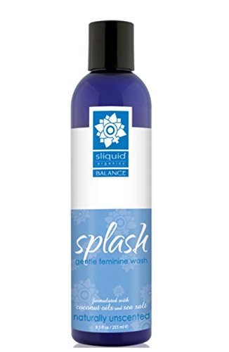 Sliquid Organics Splash Balance Gentle Feminine Wash [Unscented]: Size 8.5 Oz.