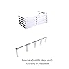 Pot-Lid-Holder-Spare-Rib-Rack-Stainless-Steel-Multi-use-Adjustable-Length-Perfect-for-preparing-spare-ribs-Set-of-2 Pot Lid Holder - BBQ Rib Rack - Stainless Steel Multi-use Adjustable Length - Perfect for preparing Spare Ribs - Set of…