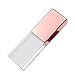 Rose Gold Crystal 16GB USB 2.0 Flash Drive LED Light Glass Pen Drive Thumb Drive Memory Stick Pendrive USB Stick