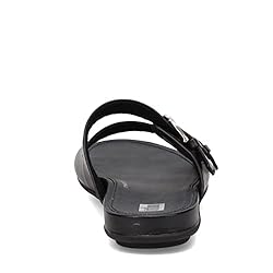 Fitflop Women's Slide Sandals, All Black, 11