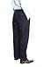Pembrook Men's Full Elastic Waist Twill Casual Pant - 3XL - Navy