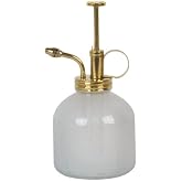 Modern Sprout Plant Mister - 8 oz Indoor Watering Can &amp; Sprayer - White | Aesthetic Plant Sprayer &amp; Water Mister Spray Bottle - Watering Can for Seed Starting - Vintage-Inspired Gift for Green Lovers