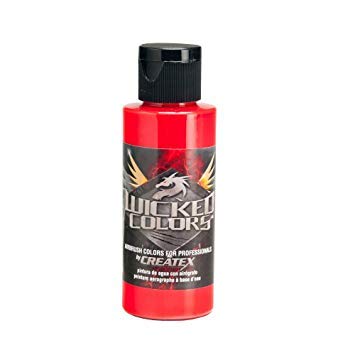 Createx Airbrush Paint, Wicked Red, 2 oz (W005-02)