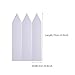 KINGLAKE 300 Pcs 4 Inch Plastic Plant Nursery Garden Labels Pot Marker Garden Stake Tags White with Marking Pen