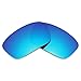 Tintart Performance Lenses Compatible with Oakley Badman Polarized Etched-Sky Blue