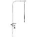 Pet Edge Master Equipment Silver Aluminum Pet Grooming Arm & Clamp - Adjustable Height to 36", Fits Most Grooming Tables primary