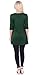 Popana Womens 3/4 Sleeve Tunic Top with Pockets for Leggings Made in USA Medium Olive