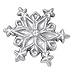 Mariposa Snowflake Napkin Weight