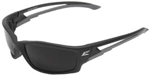 Edge Eyewear TSK216 Kazbek Polarized Safety Glasses, Black