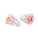 Pinkies High Fidelity Ear Plugs - Powerful Discreet Sound Preserving Hearing Protection for Concerts Musicians DJ Motorcycle Sporting Events Travel and More.