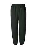 G182 Gildan 7.75 oz. Heavy Blend 50/50 Sweatpants - Forest Green M