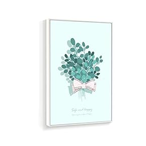 Framed Canvas Wall Art for Living Room, Bedroom Beautiful Bunch Flowers Canvas Prints for Home Decoration Ready to Hanging - 16x24 inches