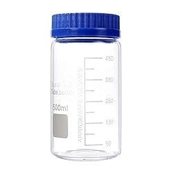 Moonetto 2 Pack 500 mL Wide Mouth Graduated Round