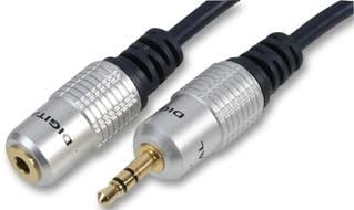 Sound Cables HQ 3.5mm Jack Plug to 3.5mm Jack Socket Stereo Headphone Extension Cable 5m