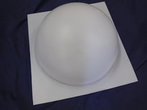 Amazon.com: 12 Inch Half Ball Sphere Concrete or Plaster Mold 7012