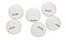 PRO SPIN Ping Pong Balls - White 3-Star 40+ Table Tennis Balls (Pack of 6) | High-Performance ABS Training Balls | Ultimate Durability for Indoor / Outdoor Ping Pong Tables, Competitions, Games