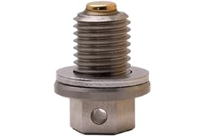 GoldPlug | Made in USA | Stainless Magnetic Drain Plug | Fits All Honda Motorcycles | M12x1.5 | MP01T | Reduced Hex Head| | Includes SW03 Washer |