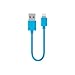 Belkin Apple Certified MIXIT Lightning to USB Cable, 6 Inches (Blue)