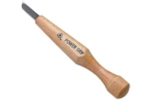 Mikisyo Power Grip Carving Knife Chisel (Kiwa Type) [4.5mm] (Japan Import)