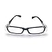 KMDJG 2 Pairs Glasses Side Shields,Slip on Clear Side Shields, Fits Medium to Large Eyeglasses