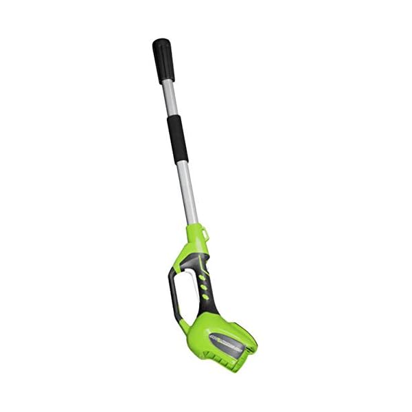 Greenworks G24PSHK2 2-in-1 Akku Stabheckenschere & Akku Hochentaster mit Schultergurt, Astsäge 20 cm Klinge… – Bild 3