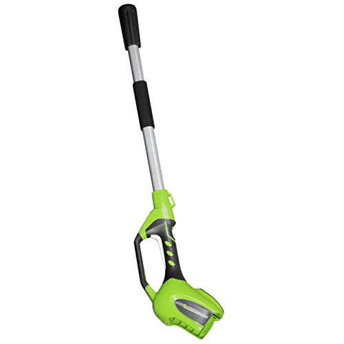 Greenworks G24PSHK2 2-in-1 Akku Stabheckenschere & Akku Hochentaster mit Schultergurt, Astsäge 20 cm Klinge… – Bild 3