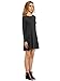 Romwe Women's Long Sleeve Pockets Casual Swing Loose T-Shirt Dress Grey S