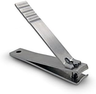 Clipx Stainless Steel Large Nail Clipper for Fingernails or Toenails 4mm Wide Opening Toenail Clipper (1)