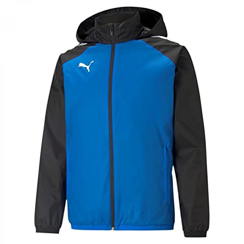 PUMA Mens Teamliga All Weather Jacket, Blue, XL