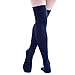 MEIKAN Thigh High Socks for Women, Fashion Cotton Cosplay Over Knee High Socks 3 Packs