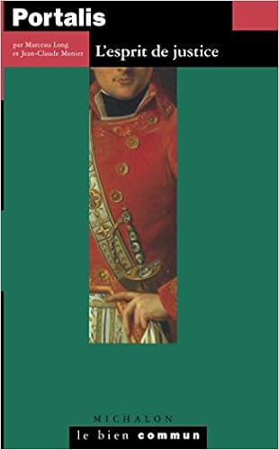 Amazon Fr Portalis L Esprit De Justice Long Marceau Monier Jean Claude Livres