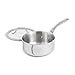Calphalon 1948241 Signature Stainless Steel Covered Shallow Sauce Pan, 2.5 quart, Silver