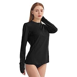 HISKYWIN Women's Long Sleeve UV Sun Protection Rash