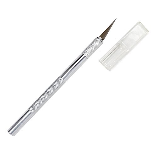 SBS Bastelmesser | inkl. 20 Ersatzklingen | Skalpell Schnitzmesser Bastel-Messer – Bild 5