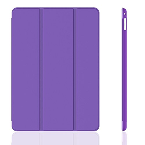 iPad Mini 4 Case, JETech Apple iPad Mini 4 Folio Case Cover with Auto Sleep/Wake for Apple iPad Mini 4 2015 (Purple) - 3287