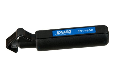 Jonard Tools CST-1900 Round Cable Stripper for Fast and Precise Jacket Removal, 3/16