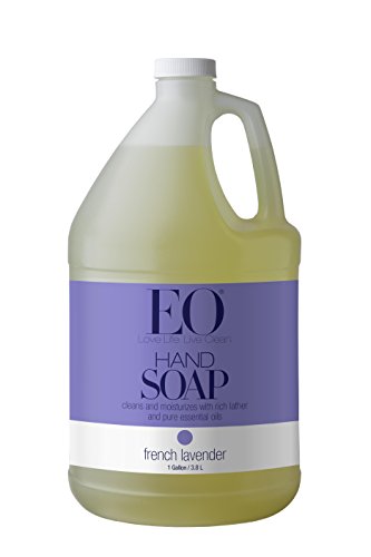 EO Botanical Liquid Hand Soap Refill, French Lavender, 128 Fluid Ounce (1 Gallon)