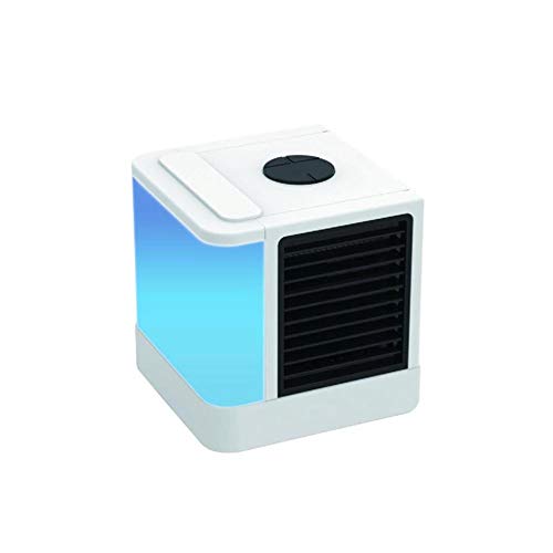 WXLAA Mini Air Cooler USB Personal Portable Air Conditioner LED Table Car Humidifier Spray Fan