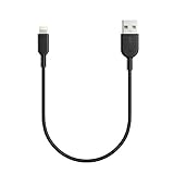 Anker Powerline II Lightning Cable (1ft), Probably The World's Most Durable Cable, MFi Certified for iPhone Xs/XS Max/XR/X / 8/8 Plus / 7/7 Plus / 6/6 Plus (Black)