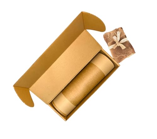 ecobee Think Green Eco-friendly Bubble wrap | HoneyComb paper for protective packaging with cushioning | wrapping fragile items, gifts & supplies | 15" x 165 feet (Usable 250 feet)), HC-BR-15