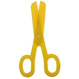 Giant Scissors Prop Plastic Scissor Novelty Gag Gift Toy Kit for Halloween Clown Costume Photo Prop - Yellow