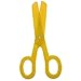 Giant Scissors Prop Plastic Scissor Novelty Gag Gift Toy Kit for Halloween Clown Costume Photo Prop - Yellow