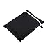 Younar Outdoor Patio Furniture Cushion Storage Bag Super Big Capacity Rectangle Seat Protector Cover (Black,68x30x20 Inch)