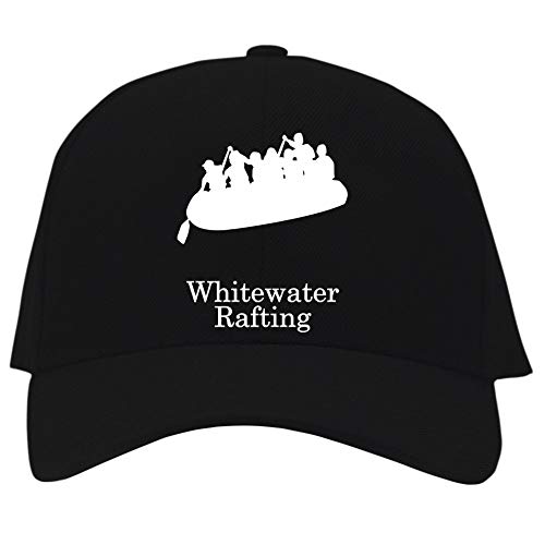 Eddany Whitewater Rafting Silhouette Baseball Cap Black